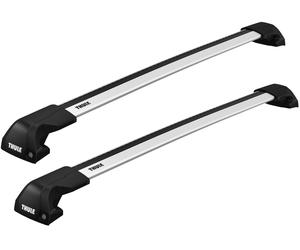 Thule Roof Rack Edge Flush Rail WingBar Edge Silver For KIA Sportage SUV
