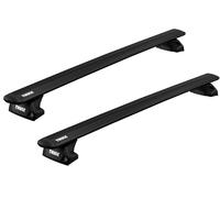 Thule Roof Rack Evo Clamp WingBar Evo Black For Audi A5 Sportback Hatchback
