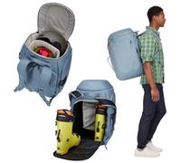 Thule Roundtrip 60L Ski & Snowboard Boot Backpack Mid Blue Travel Gear