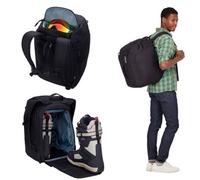 Thule Roundtrip Ski Boot Rucksack 45L Black Snow Travel Bag Backpack