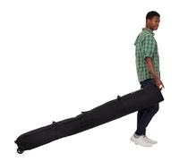 Thule Roundtrip Ski Roller Bag 192Cm Black Wheeled Padded Travel Case