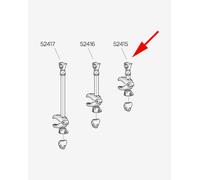 Thule Euroclassic 929/934 Short Bike Arm Spare Part Black