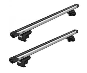 Thule SlideBar Aluminium Roof Bars fits Toyota bZ4X 2022 Clamp