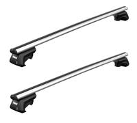 Thule SmartRack XT Aluminium Roof Bars fits Saab 9-4X 2011-2012 Railing