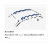Thule Smartrack Xt Roof Bars Aluminum fits Vw Passat Variant 1997-2005