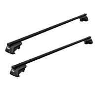 Thule Smartrack Xt Roof Bars Black fits Ford Explorer Sport 2001-2010 Roof Rail