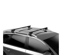 Thule SmartRack XT Roof Bars Black fits VW Caddy Maxi Life 2021- 4 doors