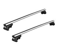 Thule Smartrack Xt Alumunium Roof Bars Silver 118 cm