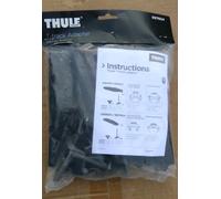 Thule T-Track Adapter 20x27mm PowerClick Car Roof Box Fittings NEW - (697604)