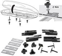 Thule T Track Bolts Adapter Fitting Kit for Roof Box / Roof Rack Bars 697104