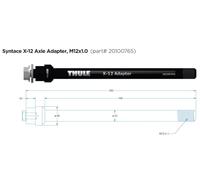 Thule Thru Axle Hub Axle for Syntace Shimano Maxle Free Selection (Black)