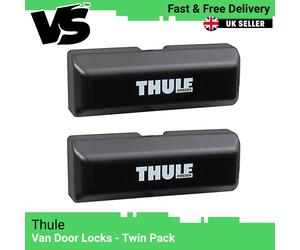 THULE VAN DOOR LOCK BLACK TWIN SLIDING OR REAR DOOR LOCK CAMPERVAN 309832