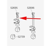 Thule Velospace 938 Velocompact Short Bike Arm Spare Part Black,Grey