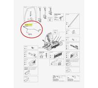 Thule Connector ELECTRICO TH VELOSPACE XT 13P Battery Holder, Adult Unisex, Multicoloured, One Size