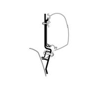 Thule Vw T2 Adapter (for Use with Direct Mount Awnings), Black/Silver