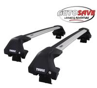 THULE - WingBar Edge Silver Aluminium Roof Bar Set for Porsche Cayenne SUV 10-17