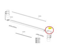 Thule THS52103 52103 WingBar End Cap Left