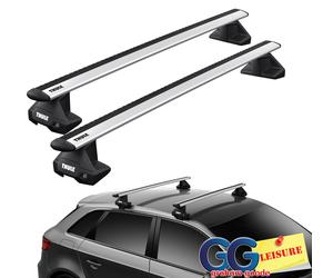 Thule WingBar Evo Roof Rack Bars | Fits Audi A3 5dr Hatchback 2012- onwards
