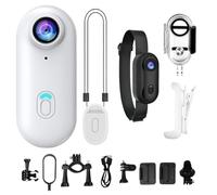 Thumb Action Camera Small, Wearable, Portable, Waterproof, Hands-Free | Outdoor Sports Camera for Vlogging, Sports, Motorcycle, Cycling, Riding, Running, Gym, Hiking, Outdoor, Travel, Pet, Small,