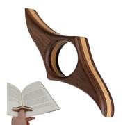Thumb Book Holders - Wooden Book Page Keeper, Rustic Bookmark | Hands- Book Holder, Durable Page Openers, Lightweight Reading Aid, High-Quality Wooden Bookmark, Book Holder with Student Use