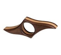 Thumb Book Page Holder - 9.5 x 3.8 cm Wooden Book Holder, Easy to Carry | Walnut Ergonomic Page Holders with Ease, Handmade Thumb Book Marker for Reading Lovers Student Teacher