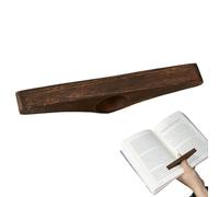 Thumb Book Page Holder - Wood Literary Reading Assistant,Page Holders for Reading,for Bookworm Readers Students Women Men Kids Adults