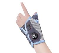 Thumb Brace Support for Right and Left Hand Ergonomic Thumb Spica Splint for CMC Joint Stability and Tendonitis Support Adjustable Compression Thumb Stabilizer for Daily Tasks and Sleep(Right,L)