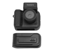 Thumb Camera,Small Digital Camera HD 1080P Screen Auto Loop Recording Flip Up Flash Keychain Travel