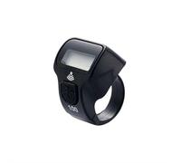 Thumb Click Counter Digital Tally Tracker - Handheld Finger Clicker with LED, Manual Row Stitch Counter for Knitting, Crochet, Classroom & Fitness Use (Black)