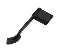 Thumb Grip,Aluminum Alloy Anti Slip Thumb Up Rest Hand Grip with Hot Shoe Cover for Q2 Camera Comfortable Handheld Photography Replacement Accessory (Black)