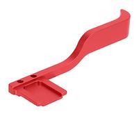 Thumb Grip Aluminum Alloy Hot Shoe Finger Thumb Up Grip Holder for Lightness and Practicality Hand Grip A7S3 Camera Accessory (Red)