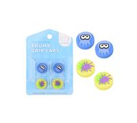 (Thumb Grip Cap 1) Splatoon3 Switch Storage Carry Bag Accessories Kit Cover Protective Case Ns Stand Bracket With Grips for Nintendo Switch