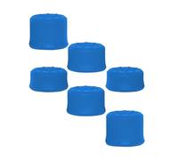 Thumb Grip Set Joystick Cap Analog Stick Cap For PS5 Pro/PS5 Slim/PS5, 6PCS Gamepad Thumbstick Controller Joystick Thumbstick Cover Cap (Blue)