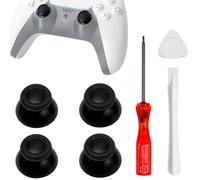 Thumb Grips Black Thumbsticks for ps5 Controller, Joystick Cap Replacement Analog Stick Thumb Sticks for ps5 Controller