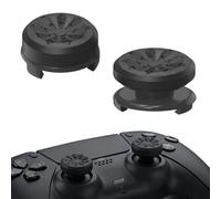 Thumb Grips for PS4 & PS5 Controller, Silicone Performance Thumbsticks High-Rise & Mid-Rise Joystick Grip Caps, FPS Aim Assist Accessories for PlayStation 4/5, Improved Accuracy & Comfort, 2Pcs Black