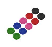 Thumb grips for Sony PS4 controller soft concave silicone analog - 10 oack Multi Colour | ZedLabz