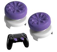 Thumb Grips Silicone Thumb Stick Grips Caps Thumbstick Extender Thumb Grip Caps for PS5/PS4 Controller Thumbsticks Controller Thumbstick Cap to Improve Aim,Control,Accuracy,Reduce Thumb Fatigue, 2 Pcs