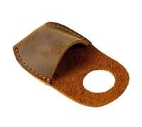 Thumb Guard, Wood Carving Finger Protector, Leather Carving Accessory, Material with Comfortable Fit, Handmade Design with Adjustable Strap, for Whittling Woodworking Carpenters Men Use