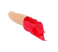 Thumb magic prop 2 packs with a red cloth 2pcs magic accessories finger show on stage tool magic accessories tip Cl practical and practical treatment very attractive