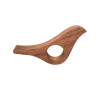 Thumb Page Holder - Wooden Thumb Bookmark, Wooden Book Accessories, Novelty Design Bird Shape, Finger Ring Included | Study Decoration For Reading Lovers