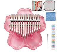 Thumb Piano - 17/21 Keys Clear Thumb Piano,Portable and Safe Thumb Piano,Birthday Christmas Gift for Music Lover Professionals