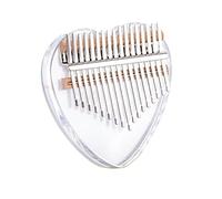 Thumb Piano 17-key Transparent Acrylic Kalimba Thumb Piano With Various Shapes Available(Style 1)