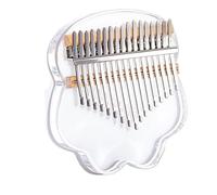 Thumb Piano 17-key Transparent Acrylic Kalimba Thumb Piano With Various Shapes Available(Style 2)
