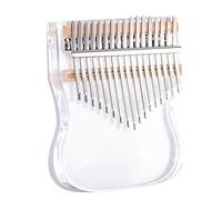 Thumb Piano 17-key Transparent Acrylic Kalimba Thumb Piano With Various Shapes Available(Style 4)