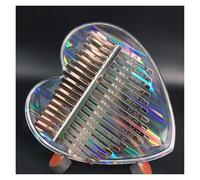 Thumb Piano 17-key Transparent Acrylic Kalimba Thumb Piano With Various Shapes Available(Style 5)