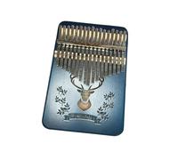 Thumb Piano 17 Keys Kalimba Thumb Piano Wood Body Musical Instruments With Learning Book(Style 4)