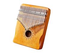 Thumb Piano 21 Keys Kalimba Finger Piano Beginner Musical Instrument kalimba instrument(Yellow)