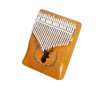 Thumb Piano 21 Notes Kalimba Single Board Finger Piano Beginner Finger Piano Instrument Original Wood Color