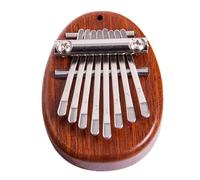 Thumb Piano 8-key Solid Wood/acrylic Kalimba Mini Thumb Piano With Various Shapes Available(Style 6)