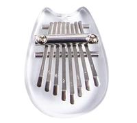 Thumb Piano 8-key Solid Wood/acrylic Kalimba Mini Thumb Piano With Various Shapes Available(Style 8)